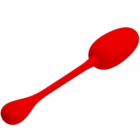 Pretty Love Knucker Czerwone Jajko Wibracyjne Akumulatorowe 12 Trybow