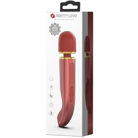 Pretty Love Lotus masażer wibracyjny 7 trybow rożowy 29cm USB