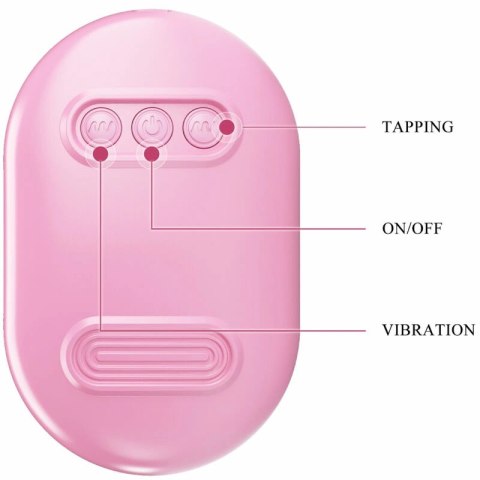 Pretty Love Magic Box - Zestaw wibrującej kuli i stymulatora, rożowy, USB