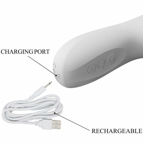 Pretty Love Reese - silikonowy model z obrotowym systemem srebrnym, USB