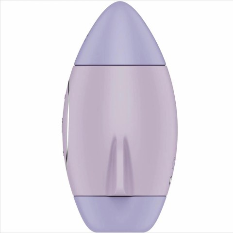Satisfyer Mission Control Liliowy - Kompaktowe urządzenie z podwojnym systemem impulsow, IPX7