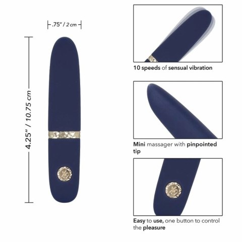 CalExotics Chic Daisy Mini masażer wodoodporny 10 trybow 10,7 cm