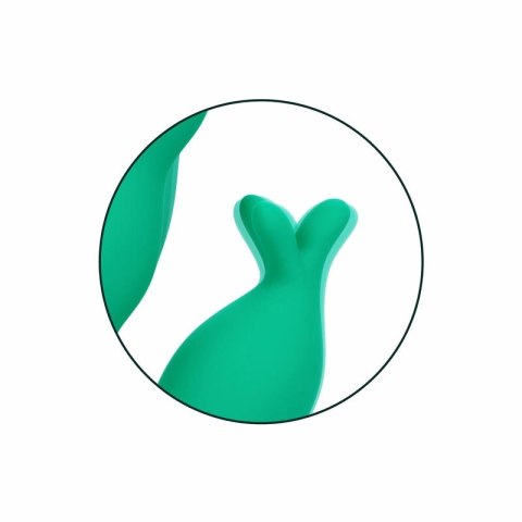 CalExotics Sonoma Satisfier Zielony - silikonowy masażer punktu G, 10 trybow