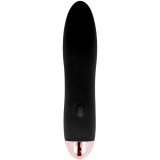 Dolce Vita Czarny Model Cztery - Wibrator USB, 7 Trybow, Silikon 13 cm