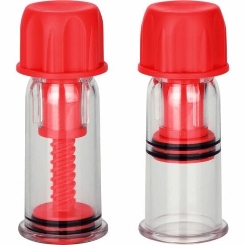 CalExotics Colt Nipple Prosuckers czerwone bańki podciśnieniowe 2 szt.
