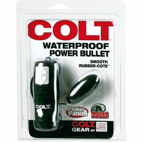 CalExotics Colt Power Bullet wodoodporny, 4 tryby, srebrny, 5.75 cm