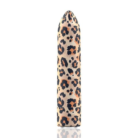 CalExotics Custom Bullets Leopard - mini masażer 10 trybow, magnetyczny