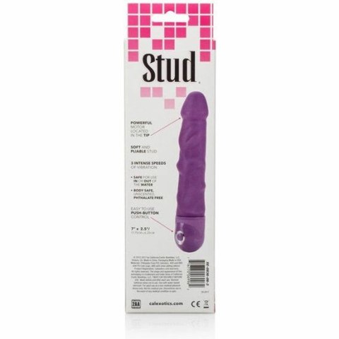 CalExotics Power Stud Pink - model z 3 trybami, długość 17,8 cm