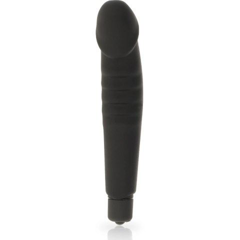 Dolce Vita Classic Black silikonowy model wibracyjny 7 trybow 158x31mm