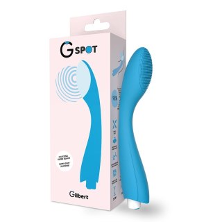 G-SPOT Gylbert Turkusowy Masażer Punktu G Silikonowy IPX6 200mm