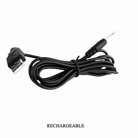 Pretty Love Heather - Model z ruchem gora-doł i pilotem, czarny, silikon