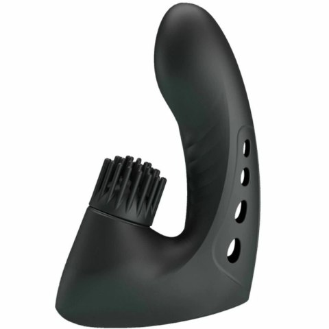 Pretty Love Magic Drill naparstek silikonowy obrotowy wibrator USB