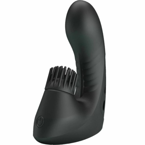 Pretty Love Magic Drill naparstek silikonowy obrotowy wibrator USB