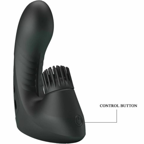 Pretty Love Magic Drill naparstek silikonowy obrotowy wibrator USB