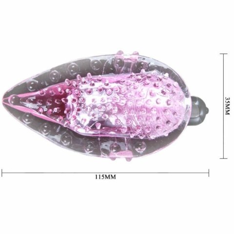 Baile Finger Massager model z 10 trybami wibracji, rożowy