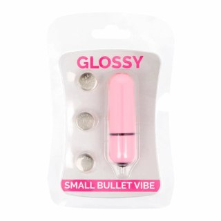 Glossy Brilliant Mini Wibrator Bullet Rożowy, wodoodporny, 58mm