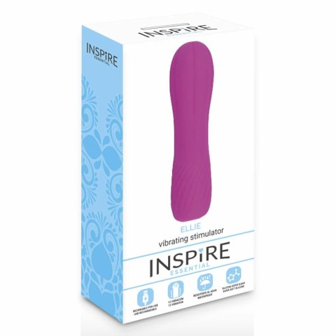 INSPIRE ESSENTIAL Ellie violet - elastyczny model silikonowy ładowany USB