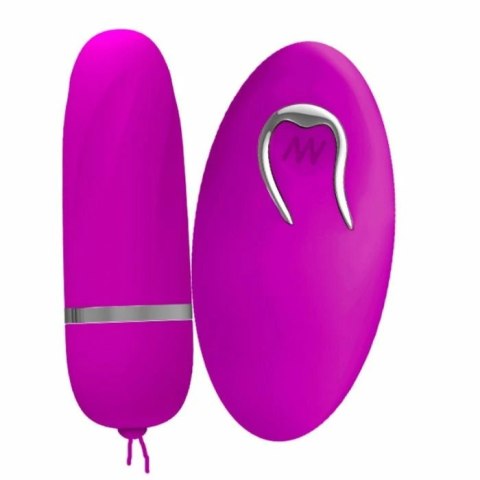 Pretty Love Debby - Jajeczko Wibrujące z Pilotem, 12 Trybow, Liliowe