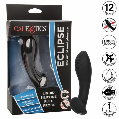 CalExotics Eclipse Flex Probe silikonowa sonda wibrująca 12 trybow