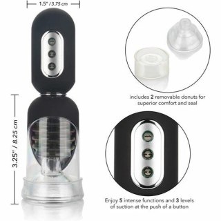 CalExotics Hard Head - Zestaw automatycznych pomp z wibracjami, 13,25 cm