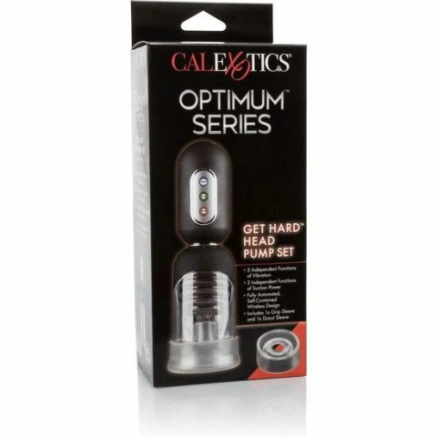 CalExotics Hard Head - Zestaw automatycznych pomp z wibracjami, 13,25 cm