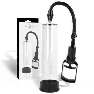 Intense Pump 01 Przezroczysta Pompa z Manometrem ABS+Silikon 20cm