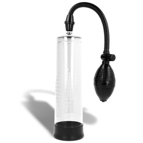 Intense Pump 02 Przezroczysta Pompa z Wskaźnikiem Ciśnienia 20 cm