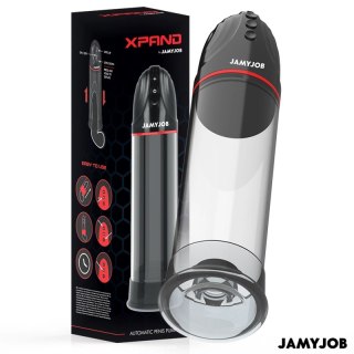 JAMYJOB XPAND Szara Maszyna Intymna Automatyczna 3 Tryby USB 30cm