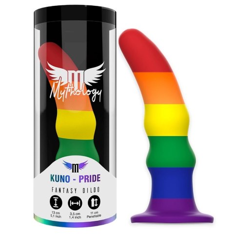 MYTHOLOGY Kuno Pride S - Model silikonowy z przyssawką, 13 cm