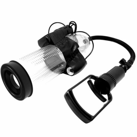 Pretty Love Alexander - Pompa prożniowa z wibracją, skala, przezroczysta