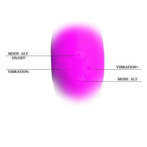 Pretty Love Amour - urządzenie do masażu punktu G i stref intymnych, liliowe