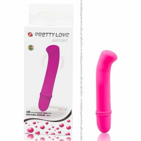 Pretty Love Antonius Mini Masażer Wibracyjny Liliowy 12,5 cm