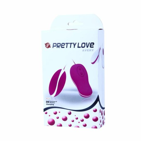 Pretty Love Avery - System wibracyjny z pilotem, 30 trybow, rożowy