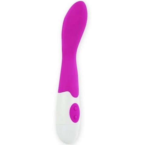 Pretty Love Bishop - masażer intymny liliowo-biały, 30 trybow, 18 cm