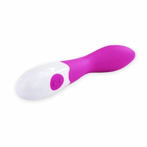 Pretty Love Bishop - masażer intymny liliowo-biały, 30 trybow, 18 cm