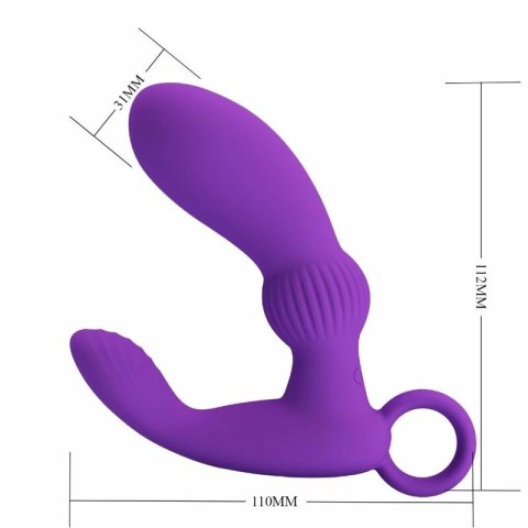 Pretty Love Cayla Masażer Prostaty Lila 12 Trybow Pilot USB