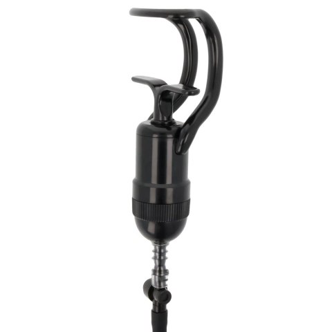 Pump Addicted RX5 Transparent - Pompka prożniowa, 23 cm, ABS+Silikon