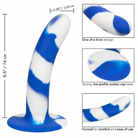 CalExotics Admiral Swirl Probe silikonowy model elastyczny z przyssawką 14cm