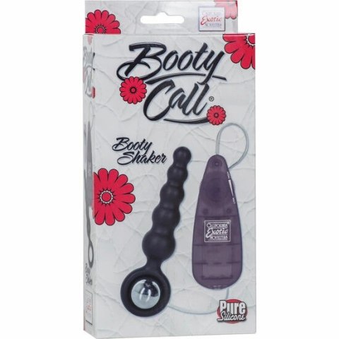 CalExotics Booty Call Booty Shaker czarny - silikonowy model z pilotem