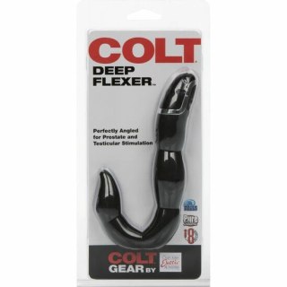 CalExotics Colt Deep Flexer czarny - elastyczny model silikonowy 10 cm