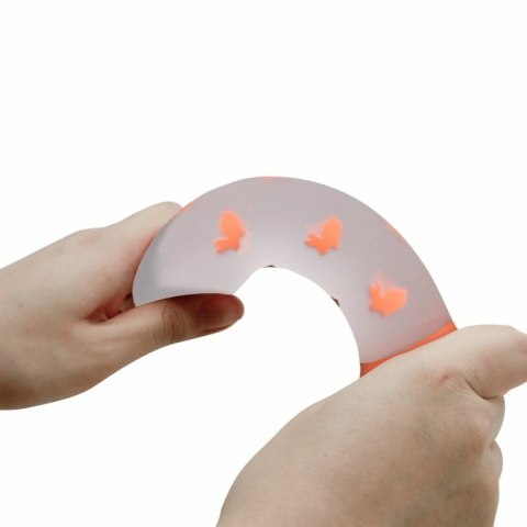 Pretty Love model świecący pomarańczowy silikonowy bez wibracji 175 mm