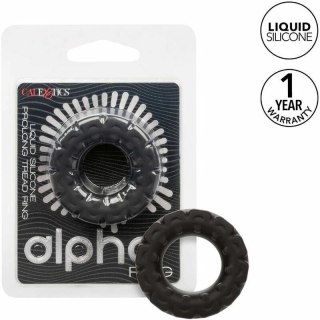 CalExotics Alpha Prolong Ring silikonowy czarny 2,5 cm wodoodporny