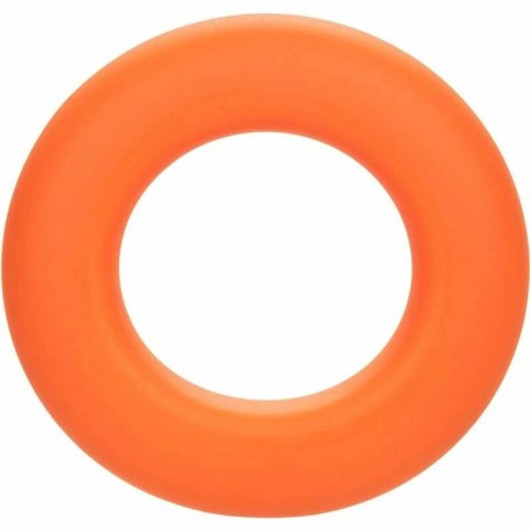 CalExotics Alpha Prolong silikonowy pierścień intymny duży pomarańczowy