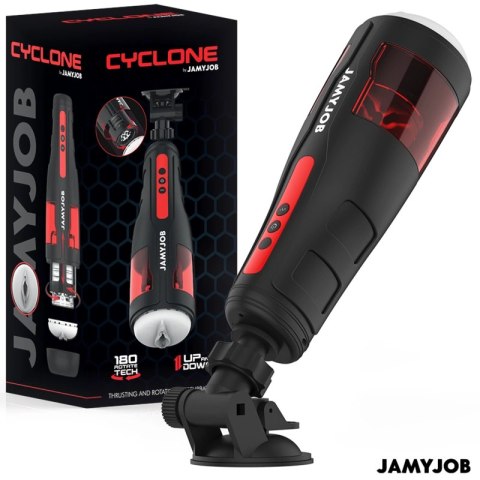 Jamyjob Cyclone Automatyczna Maszyna Intymna 10 Trybow Czarna USB