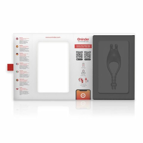 ONINDER PAMPA Pierścień Regulowany z Wibracją i Sterowaniem Aplikacją 10 Trybow Czarny