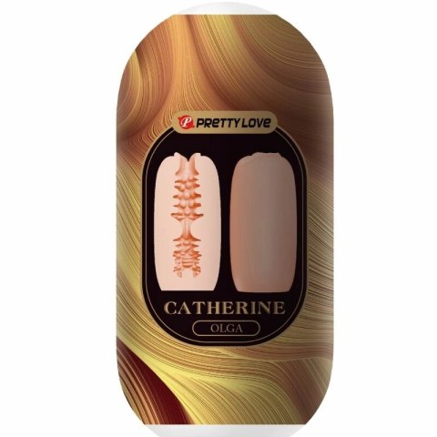 PRETTY LOVE OLGA - urządzenie intymne dla mężczyzn, kolor cielisty