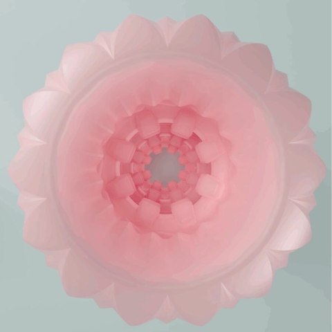 Pretty Love Athena Egg Stroker rożowy - kompaktowa maszyna intymna TPR