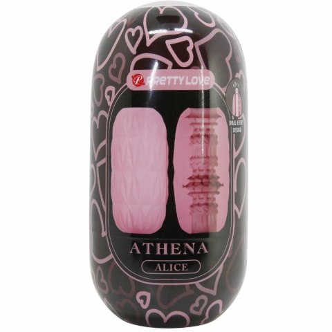 Pretty Love Athena Egg Stroker rożowy - kompaktowa maszyna intymna TPR