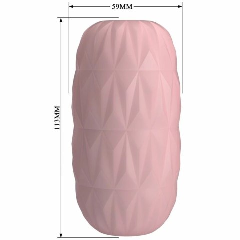 Pretty Love Athena Egg Stroker rożowy - kompaktowa maszyna intymna TPR