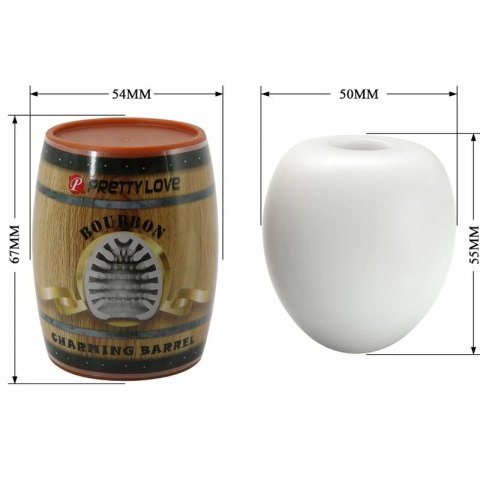 Pretty Love BM-00900T91-2 Egg White Model 2 - elastyczny model biały